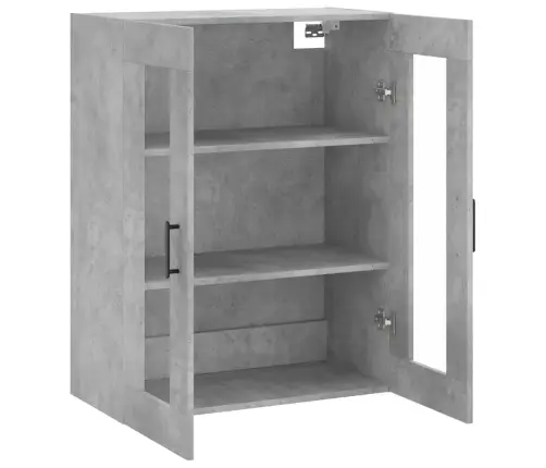 Sienas Skapītis, Betona Pelēks, 69,5X34X90 Cm Vidaxl Sienas Skapītis, Betona Pelēks, 69,5X34X90 Cm Vidaxl