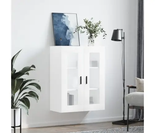 Sienas Skapītis, Balts, 69,5X34X90 Cm Vidaxl