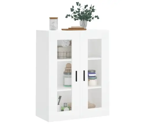 Sienas Skapītis, Balts, 69,5X34X90 Cm Vidaxl