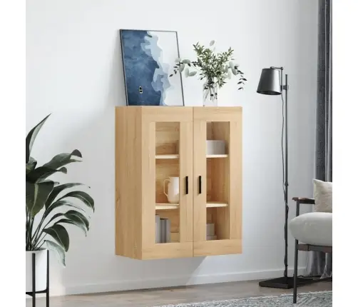 Sienas Skapītis, Ozolkoka Krāsa, 69,5X34X90 Cm Vidaxl