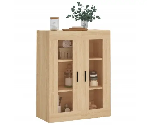 Sienas Skapītis, Ozolkoka Krāsa, 69,5X34X90 Cm Vidaxl