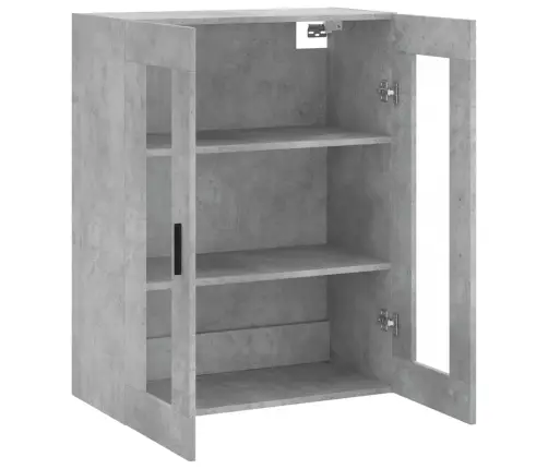 Prie Sienos Montuojama Spintelė, Betono Pilka, 69,5X34X90Cm