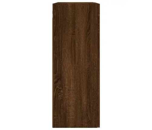 Prie Sienos Montuojama Spintelė, Ruda Ąžuolo, 69,5X34X90Cm