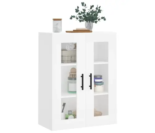 Sienas Skapītis, Balts, 69,5X34X90 Cm Vidaxl