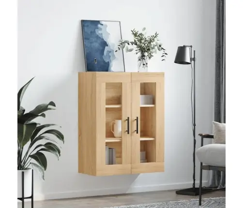 Sienas Skapītis, Ozolkoka Krāsa, 69,5X34X90 Cm Vidaxl