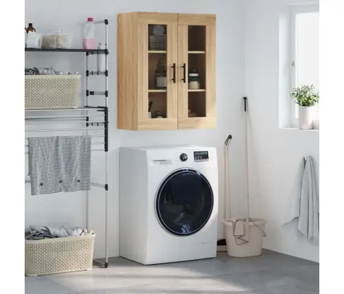 Sienas Skapītis, Ozolkoka Krāsa, 69,5X34X90 Cm Vidaxl