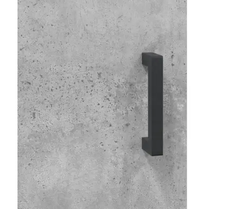 Sienas Skapītis, 34,5X34X90 Cm, Betona Pelēks Vidaxl Sienas Skapītis, 34,5X34X90 Cm, Betona Pelēks Vidaxl