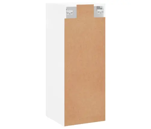 Sienas Skapītis, 34,5X34X90 Cm, Balts Vidaxl