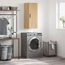 Prie Sienos Montuojama Spintelė, Sonoma Ąžuolo, 34,5X34X90Cm