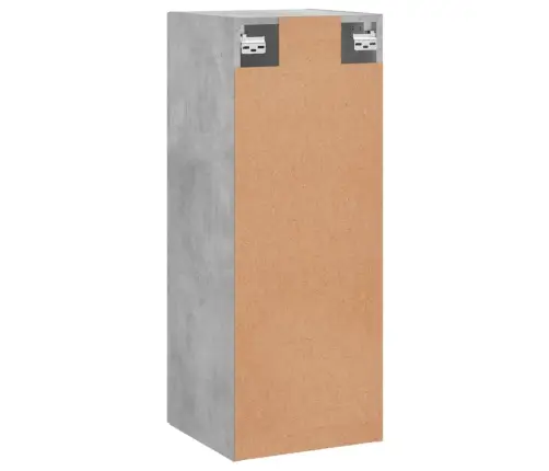 Sienas Skapītis, 34,5X34X90 Cm, Betona Pelēks Vidaxl