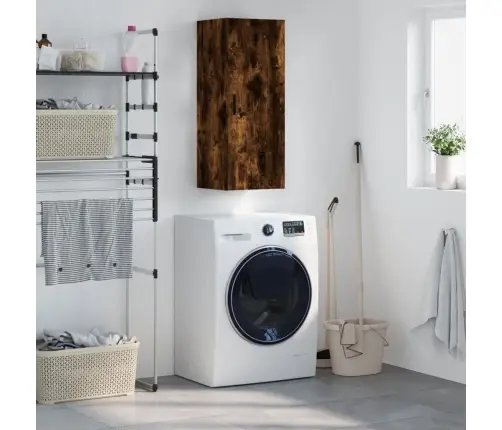 Sienas Skapītis, 34,5X34X90 Cm, Ozolkoka Krāsa Vidaxl Sienas Skapītis, 34,5X34X90 Cm, Ozolkoka Krāsa Vidaxl