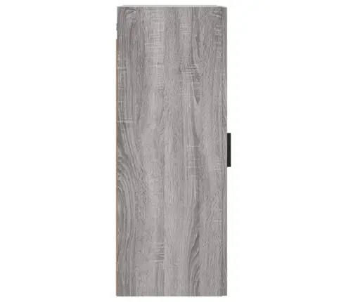 Sienas Skapītis, Pelēcīga Ozolkoka Krāsa, 34,5X34X90 Cm Vidaxl