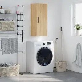 Prie Sienos Montuojama Spintelė, Sonoma Ąžuolo, 34,5X34X90Cm