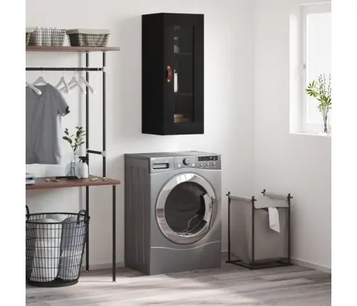 Seinakapp, Must, 34,5 X 34 X 90 Cm