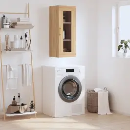 Prie Sienos Montuojama Spintelė, Sonoma Ąžuolo, 34,5X34X90Cm