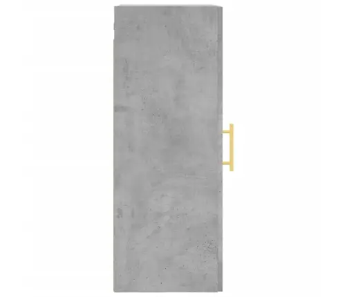 Sienas Skapītis, 34,5X34X90 Cm, Betona Pelēks Vidaxl Sienas Skapītis, 34,5X34X90 Cm, Betona Pelēks Vidaxl