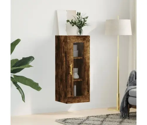 Seinakapp, Suitsutatud Tamm, 34,5X34X90 Cm