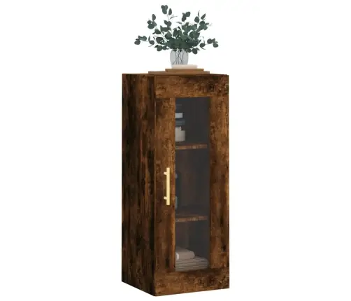 Seinakapp, Suitsutatud Tamm, 34,5X34X90 Cm