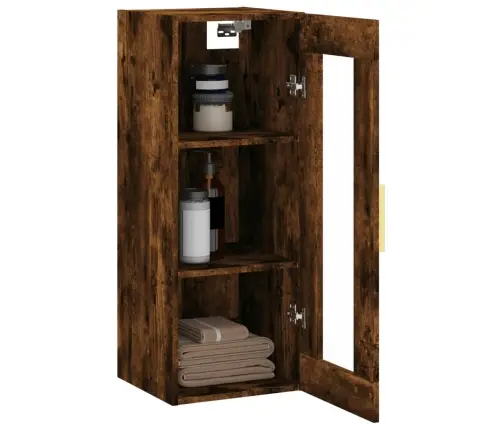 Seinakapp, Suitsutatud Tamm, 34,5X34X90 Cm