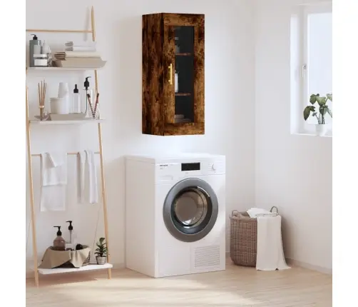 Seinakapp, Suitsutatud Tamm, 34,5X34X90 Cm