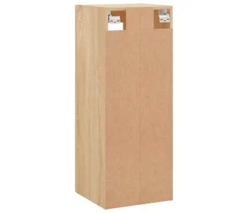 Prie Sienos Montuojama Spintelė, Sonoma Ąžuolo, 34,5X34X90Cm