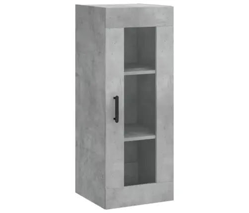 Sienas Skapītis, 34,5X34X90 Cm, Betona Pelēks Vidaxl