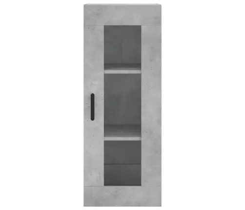 Sienas Skapītis, 34,5X34X90 Cm, Betona Pelēks Vidaxl