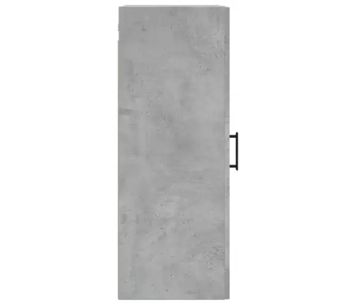 Sienas Skapītis, 34,5X34X90 Cm, Betona Pelēks Vidaxl