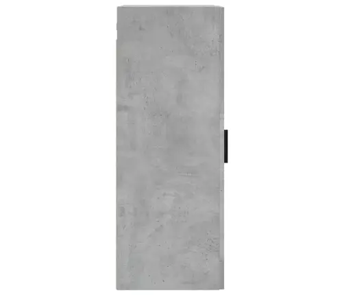 Sienas Skapītis, 34,5X34X90 Cm, Betona Pelēks Vidaxl