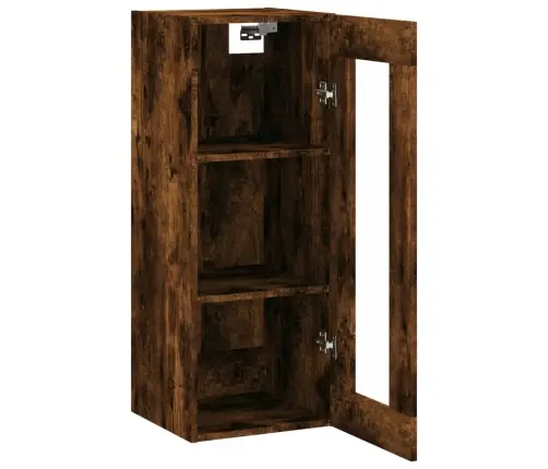 Sienas Skapītis, 34,5X34X90 Cm, Ozolkoka Krāsa Vidaxl