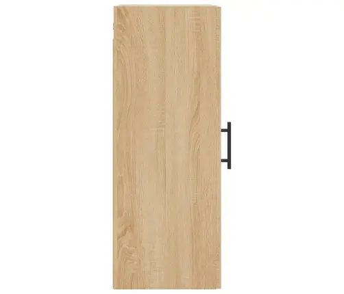 Prie Sienos Montuojama Spintelė, Sonoma Ąžuolo, 34,5X34X90Cm