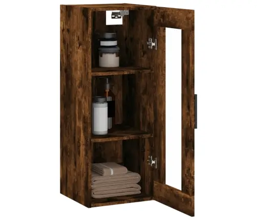 Sienas Skapītis, 34,5X34X90 Cm, Ozolkoka Krāsa Vidaxl