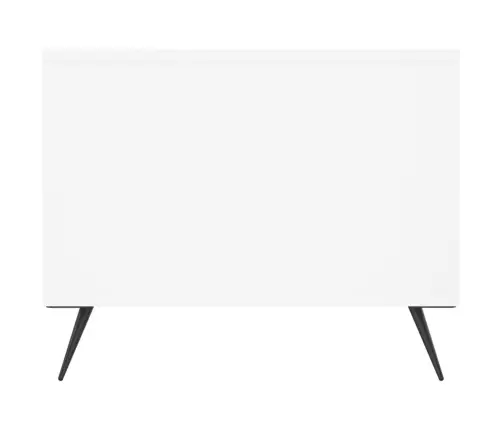 Kafijas Galdiņš, Balts, 90X50X40 Cm, Inženierijas Koks Vidaxl