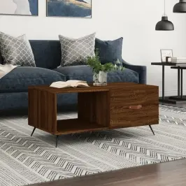 Kohvilaud, Pruun Tamm, 90 X 50 X 40 cm Tehispuit