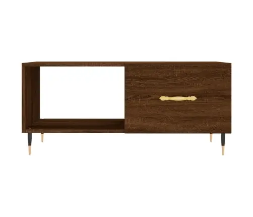 Kafijas Galdiņš, Ozolkoka Krāsa, 90X50X40 Cm, Inženierijas Koks Vidaxl