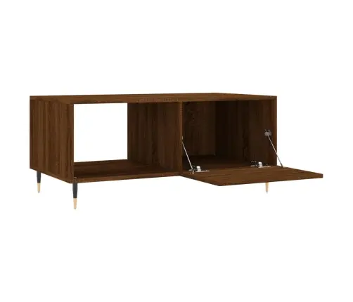 Kafijas Galdiņš, Ozolkoka Krāsa, 90X50X40 Cm, Inženierijas Koks Vidaxl