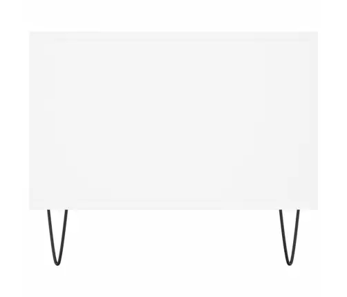 Kavos Staliukas, Baltos Spalvos, 90X50X40cm Apdirbta Mediena