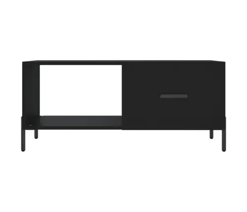 Kafijas Galdiņš, Melns, 90X50X40 Cm, Inženierijas Koks Vidaxl