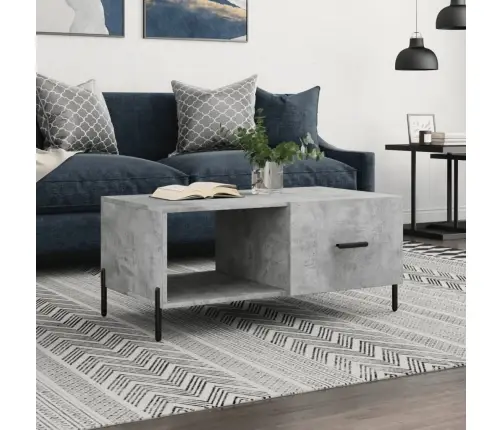 Kafijas Galdiņš, Betona Pelēks, 90X50X40 Cm, Inženierijas Koks Vidaxl Kafijas Galdiņš, Betona Pelēks, 90X50X40 Cm, Inženierijas Koks Vidaxl