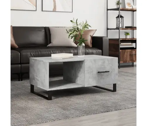 Kohvilaud, Betoonhall, 90 X 50 X 40 cm Tehispuit