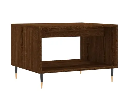 Kohvilaud, Pruun Tamm, 60 X 50 X 40 cm Tehispuit Kohvilaud, Pruun Tamm, 60 X 50 X 40 cm Tehispuit