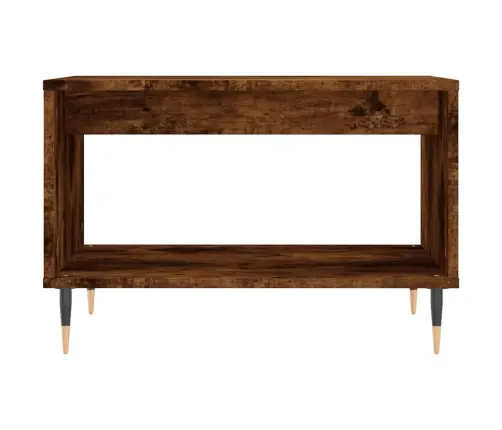 Kohvilaud, Pruun Tamm, 60 X 50 X 40 cm Tehispuit Kohvilaud, Pruun Tamm, 60 X 50 X 40 cm Tehispuit