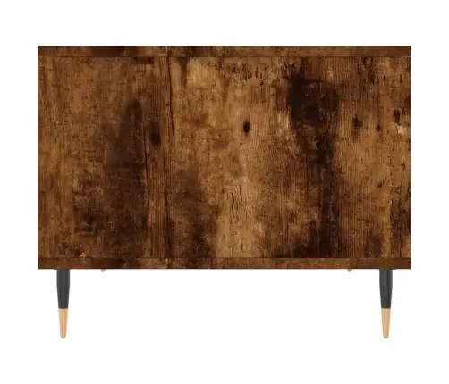 Kohvilaud, Pruun Tamm, 60 X 50 X 40 cm Tehispuit Kohvilaud, Pruun Tamm, 60 X 50 X 40 cm Tehispuit