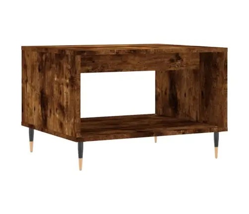 Kohvilaud, Pruun Tamm, 60 X 50 X 40 cm Tehispuit Kohvilaud, Pruun Tamm, 60 X 50 X 40 cm Tehispuit