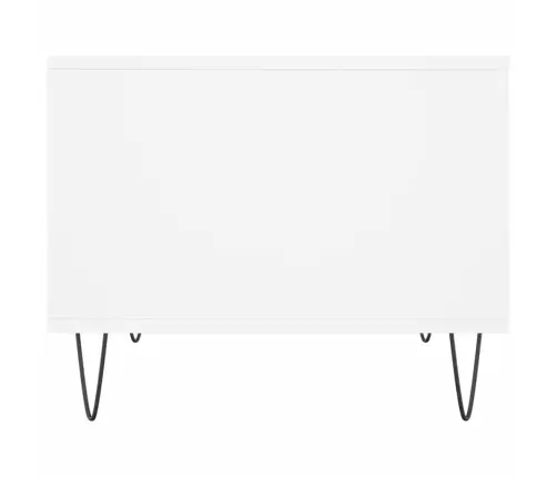 Kohvilaud, Valge, 60 X 50 X 40 cm Tehispuit