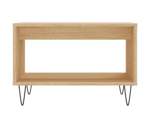 Kafijas Galdiņš, Ozolkoka Krāsa, 60X50X40 Cm, Inženierijas Koks Vidaxl