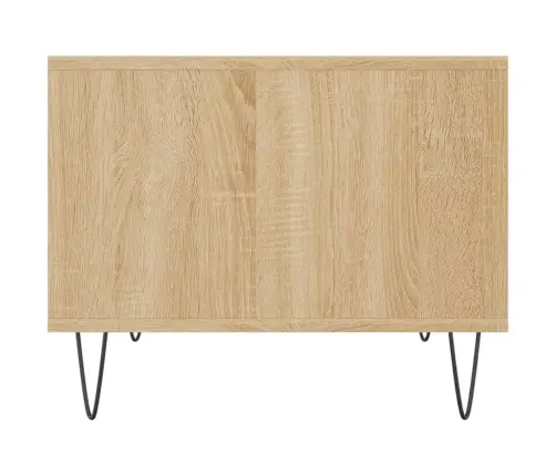 Kafijas Galdiņš, Ozolkoka Krāsa, 60X50X40 Cm, Inženierijas Koks Vidaxl