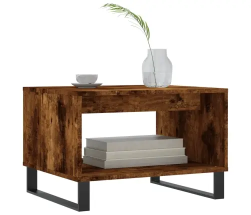 Kohvilaud, Suitsutatud Tamm, 60 X 50 X 40 cm Tehispuit Kohvilaud, Suitsutatud Tamm, 60 X 50 X 40 cm Tehispuit