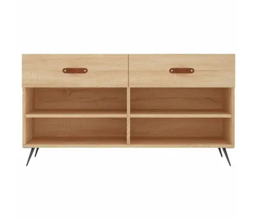 Apavu Skapītis, Ozolkoka Krāsa, 102X35X55 Cm, Inženierijas Koks Vidaxl