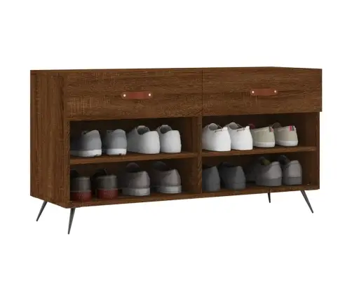 Jalatsipink, Pruun Tamm, 102 X 35 X 55 cm Tehispuit